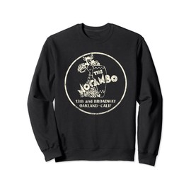 Oakland California Vintage Restaurant Bar Motel Advertising Sweatshirt
