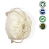 Eco Green Textiles Organic Cotton Bags, Biodegradable and Reusable Premium
