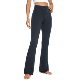 CRZ YOGA Butterluxe Leggingsde Cintura Alta para Mujer de 32 Pulgadas de Yoga con Corte de Bota y Bolsillos Suaves para Descansar y Estilo Casual True Navy Mediano