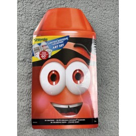 Crayola Limited Edition Collection Art Set Angie 60+ Pcs New Coloring Kit Gift