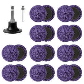 LSTOPGO 22 Pack 2" Quick Change Easy Strip Disc, Angel Die Grinder Attachments, Paint Stripping Disc for Clean and Remove Paint, Coating Rust Welds, Oxidation