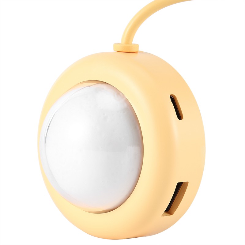 USB Hub Splitter Adapter 4 Port MultiFunction LED Light TypeC