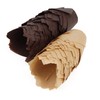 JAPCHET 400 PCS Brown and Coffee Tulip Baking Paper Cups,
