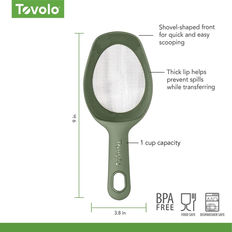 Tovolo Scoop & Sift Flour Sifter for Baking Dusting 1