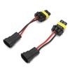 H11 Male to 9005/9006 Female Adapter Headlight Fog Light Plug