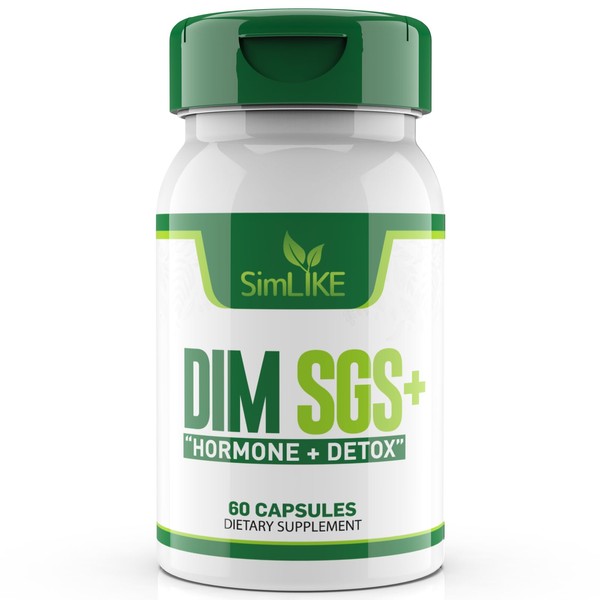 Nutraceuticals - DIM SGS +, Hormone + Detox (60 Capsules)