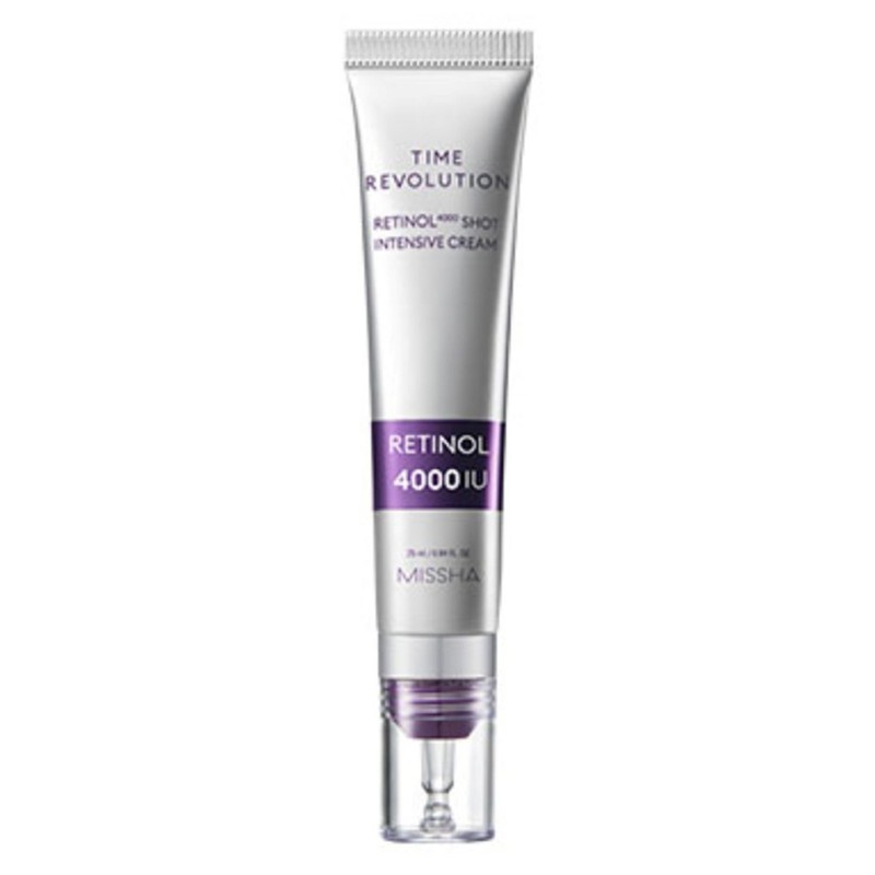 Partner_Reference 미샤 타임 레볼루션 레티놀 4000샷 집중 크림 25ml 1개