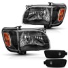 SAFAUTOPARTS Headlights & Corner Lights Assembly Pair for 2001 2002