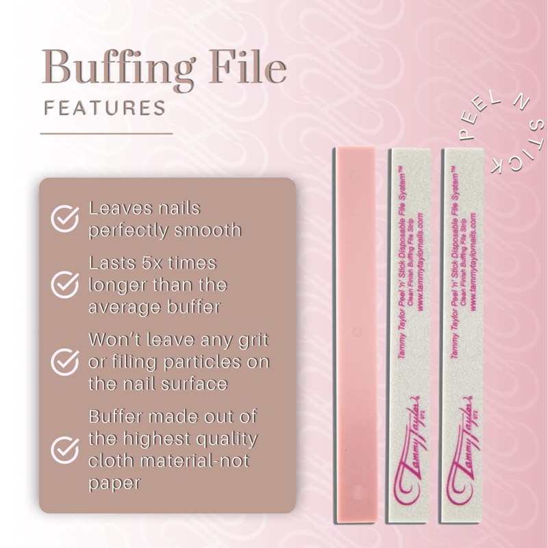Tammy Taylor Peel ‘N’ Stick Clean Finish Buffer | Natural