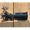 Door Latch - Self-Locking Gate Latch for Outdoor Fence, Black