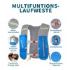 Running Vest Men Women Lightweight Reflective Hydration Backpack Breathable Running