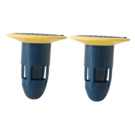 Tofficu 3sets Bathroom Floor Drain Strainer Covers Innovative Sink Filter for Hair and Food Clean Design Prevents Clogging Rapid Water Drainage Blue 2pcs*3