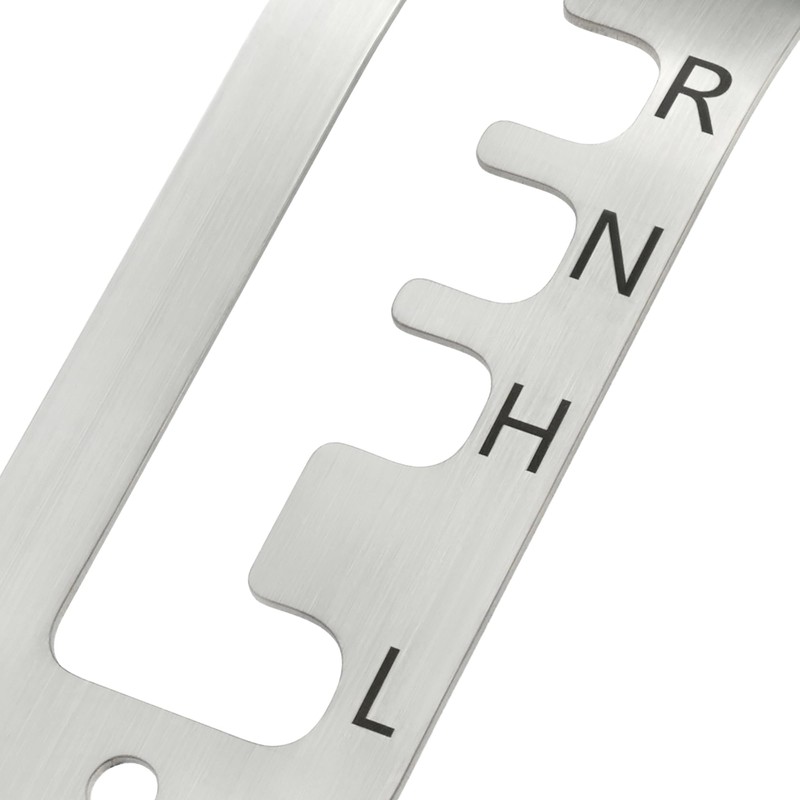 Outopakkle Shift Gate Gear Shifter Lever Pattern Grille Trimming Plate