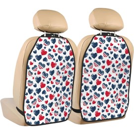 Organizador de asiento trasero de coche con diseño de símbolo de