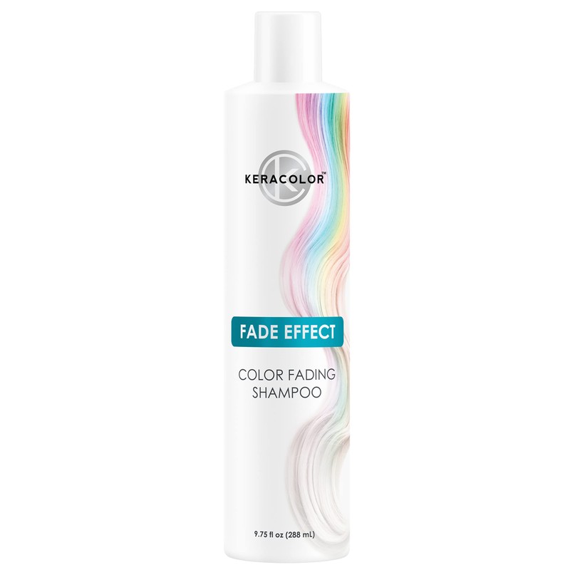 Keracolor Fade Effect Color Fading Shampoo - Works with Semi-Permanent