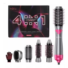 Brightup Cepillo Secador De Aire Volumizador Desmontable 4-1