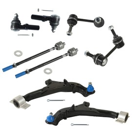MOCA 8pcs Front Lower Control Arm Set & Suspension Kit for 2000-2001 Infiniti I30 3.0L & 2002-2003 for NISSAN Maxima 3.5L