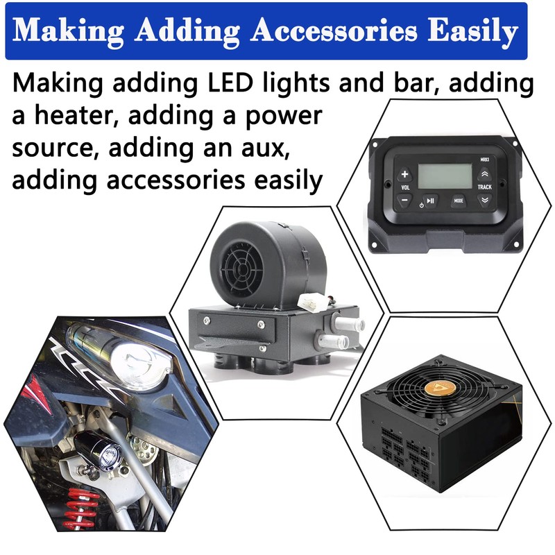 Pulse Plug Connector Pulse Bar Connectors Compatible with Polaris 2018