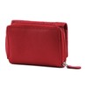 bruno banani Wallet Zip with Flap Red, red, Compact