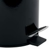 MSV Aza Cosmetic Bin 3 Litres Stainless Steel Bamboo with
