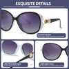 SIPHEW Women's Polarised Oversized Elegant Classic Sunglasses Women Oversize with