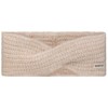 Barts Neide Headband Dark Heather, cream white