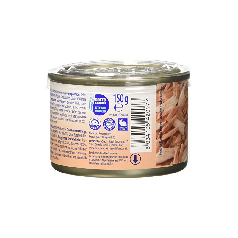 Life Cat 102341 Lattina Le Ricette con Tonno e Pesce