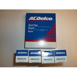 Spark plugs for 1997 and newer Mercruiser and Volvo Penta 5.0 and 5.7 carbureted engines AC MR43LTS