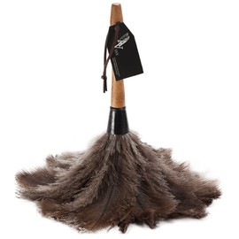 Avian Ostrich Feather Duster with Bamboo Handle