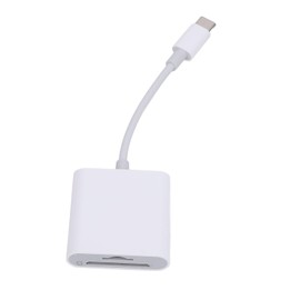 USB C to SD Card Reader, USB C Adapter, Memory Card Reader, with Memory Card and Memory Card Slot, Compatible with Type-C Interface Computers, Smartphones, Tablets