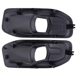MOTOKU Front Driver and Passenger Side Fog Light Bezel Cover for Ram 2500 3500 4500 5500 2019-2024
