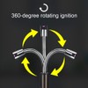 Portable Windproof BBQ Lighter Charging Long Hose Arc Lighter for