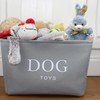 Altatac Dog Toys Rectangular Canvas 7x16x12 Inches Storage Basket Organizer