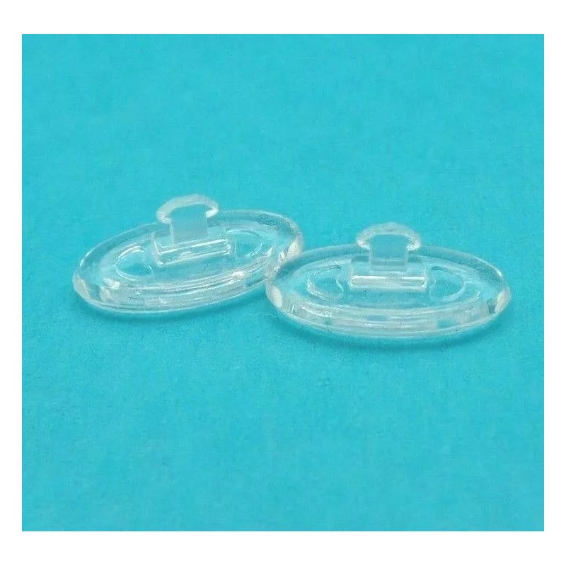 Primadonna Silicone Oval 13mm Nose Pads New Clear