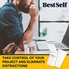 BestSelf Project Action Pad - Daily Task Planner, To-Do List