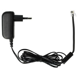 vhbw Power Supply Compatible with Innovaphone IP240, IP232 EU, IP222, IP230, IP110, IP200 Landline Telephone, Home Telephone - 175 cm
