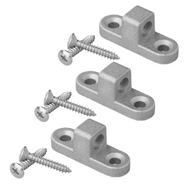 ProPlus 3 x Wall Eyelets Awning Eyelets Vertical Metal Wall Eyelet Awning Shade Protects Against Rust