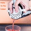 4-Prong Cocktail Strainer for Drinks, Stainless Steel Bar Strainer for