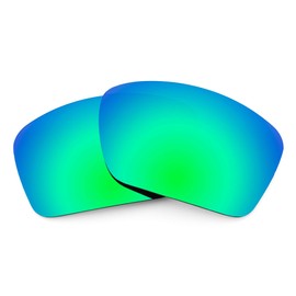 Revant Replacement Lenses for Costa Cat Cay sunglasses, UV Protection, Anti-Scratch and Impact Resistant, Elite Polarized Emerald Green Mirrored