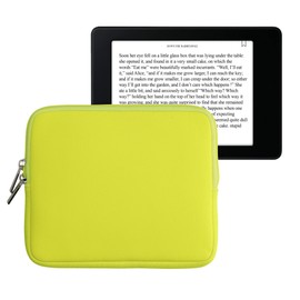kwmobile Protective Case for eReaders Neoprene Yellow 17.5 x 14.7 cm Internal Dimensions