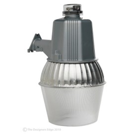 Woods L1730 Cci Modern High Pressure Sodium Security Farm Light; Powder Coated Housing; (1) Ed17 Lamp; 120 V; 75 W; 70-Watt