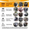 BARKLESS French Bulldog Muzzle, Short Snout Mesh Dog Muzzle with