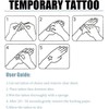 Coehaopike Monster Truck Temporary Tattoos for Party Supplies - 10
