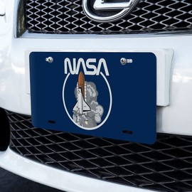 GRAPHICS & MORE Space Shuttle Launch Novelty Metal Vanity Tag License Plate