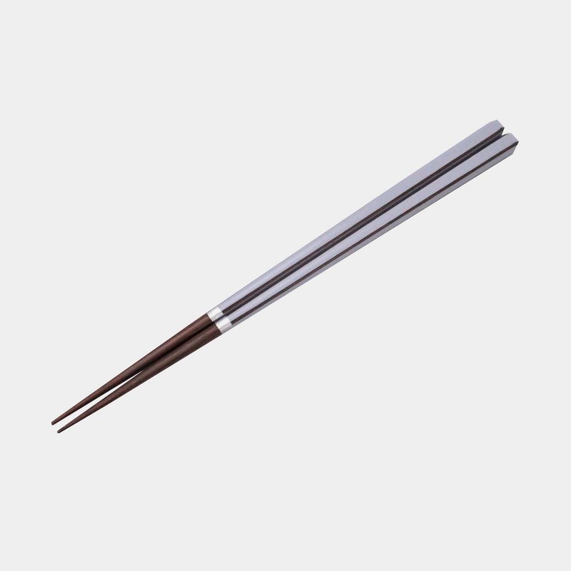 Ishida 11874 Dishwasher-safe Chopsticks Made in Japan Carre Blue 9.1