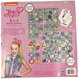 TCG Toys JoJo Siwa 2 in 1 Board Game, Multi