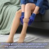 Janmercy 4 Pairs Donning Gloves for Compression Stockings Sock Aid