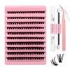 FADVAN Custom Eyelash Extension Kit False Eyelashes Curl D with