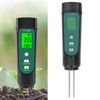 Soil Tester Digital 3 in 1 EC Temperature Humidity Meter