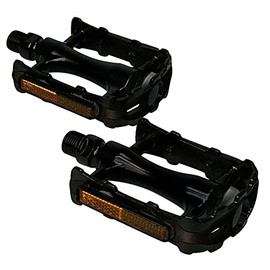 VP Bicycle Pedals Aluminium CNC with Reflector MTB City Trekking Pedal Pair